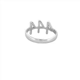 14K Gold Angelic "444" Diamond Ring