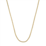 14K Gold Diamond Cut Necklace