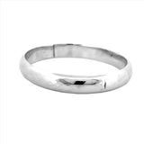 14K Gold 9MM Diamond Cut Bangle