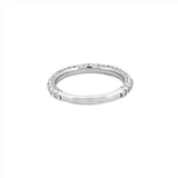 14K Gold 3D 2.5MM Diamond 3/4 Band