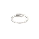 14K Gold 1.5MM Open Wrapped Diamond Band