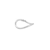 14K Gold Wave Diamond Band