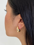 14K Gold Tear Drop Earrings