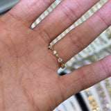 14K Gold Diamond Spaced Prong Set Eternity Ring