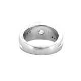 14K Gold 3.00 Lab Grown Round Diamond Channel Mens Band