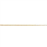 14K Gold Box Chain Necklace