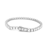 14K Gold Lab Grown 2.5MM Diamond Tennis Bracelet