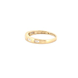 14K Gold Multi Baguette Diamond Fashion Band