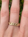 14K Yellow Gold 5MM Cuban Band