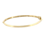 14K Gold Mini Spiked Diamond Bangle