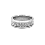 14K Gold Spiked Mens Band