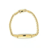 14K Gold Baby Mariner ID Bracelet