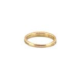 14K Gold Filigree Mens Band