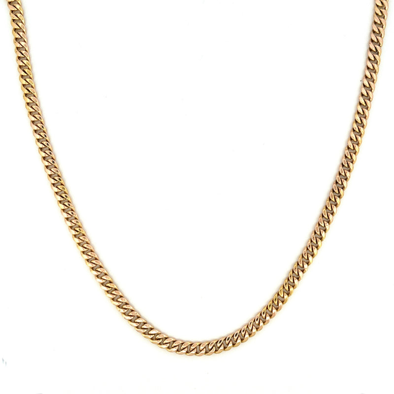 14K Gold 5.5MM Cuban Chain Necklace