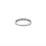 14K Gold Thick Shared Prong Baguette Diamond Band