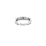 14K Gold Studded Diamond Pave Band
