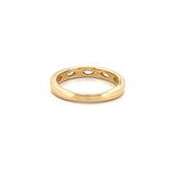 14K Gold Spaced Marquise Diamond Fashion Band