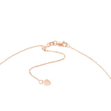 14K Gold Solo Diamond Bezel Choker