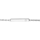 14K Gold Diamond Bar Choker