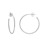 14K Gold 25MM Hoops