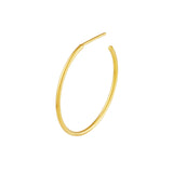 14K Gold 25MM Hoops