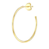 14K Gold 25MM Hoops