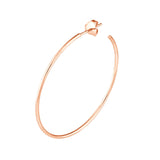 14K Gold 40MM Hoops
