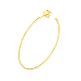 14K Gold 40MM Hoops
