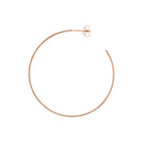 14K Gold 40MM Hoops
