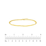 14K Gold Mariner Anklet