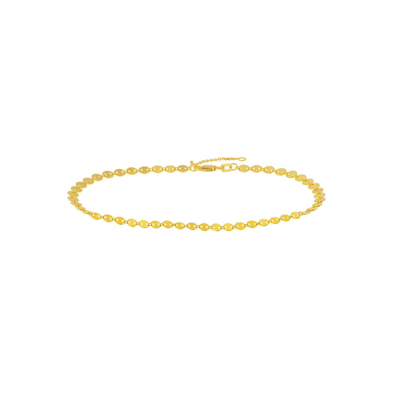 14K Gold Mariner Anklet