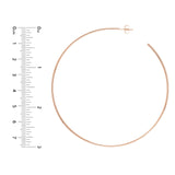 14K Gold Thin Hoop Earrings