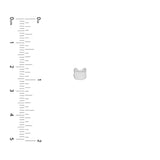 14K Gold Cat Stud Earrings