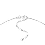 14K Gold Diamond Bezel Bead Chain Necklace