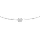 14K Gold Personalized Mini Heart Bolo Bracelet