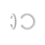 14K Gold Bubble Ear Cuffs