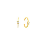 14K Gold Ear Cuffs with Diamond