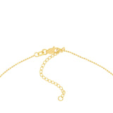 14K Gold Feather Pendant Necklace