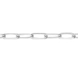 14K Gold 1.7MM Paper Clip Choker