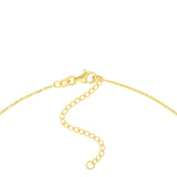14K Gold Lowercase Diamond Momma Necklace