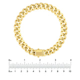 14K Gold 10.80MM Miami Cuban Chain Bracelet