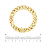 14K Gold 13.80MM Miami Cuban Chain Bracelet