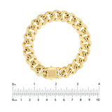 14K Gold 15.80MM Miami Cuban Chain Bracelet