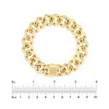 14K Gold 16.80MM Miami Cuban Chain Bracelet
