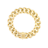 14K Gold 16.80MM Miami Cuban Chain Bracelet
