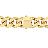 14K Gold 16.80MM Miami Cuban Chain Bracelet