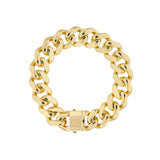 14K Gold 17.80MM Miami Cuban Chain Bracelet