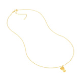 14K Gold Coffee Cup Pendant