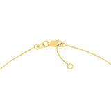 14K Gold Safety Pin Bracelet