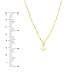14K Gold Anchor Necklace Pendant Necklace